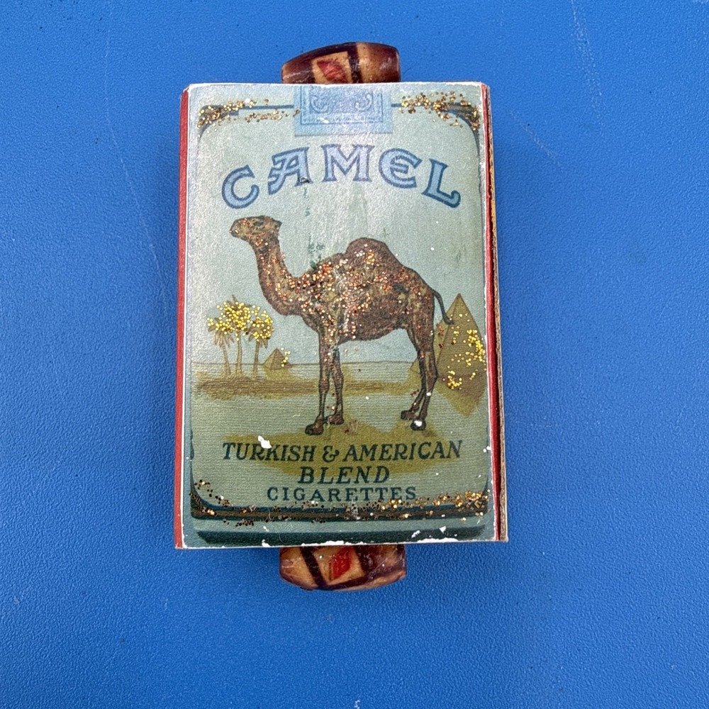 Vintage Camel Turkish& American Blend Match Box Matchbox 1/2 Full